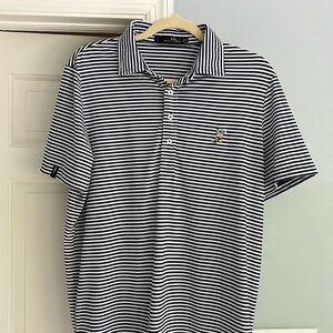 RLX Ralph Lauren Polo - Winged Foot Golf Club - Medium - Navy/White